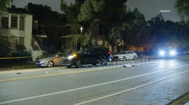 US, Los Angeles: Silver Lake Possible Fatal Auto Vs Pedestrian Investigation