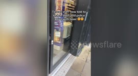 Tesco staff stop alleged thief - police use pepper spray to subdue him