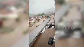 China: Torrential rain triggers floods, sweeping away vehicles in Beijing
