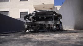 Illegal Israeli settlers burn two cars in occupied West Bank