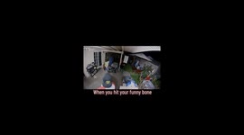 Boy’s arm goes numb as funny bone strikes hard sliding door corner