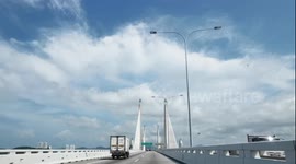The Penang Second Bridge or officially known as the Sultan Abdul Halim Muadzam Shah Bridge The Sultan Abdul Halim Muadzam Shah