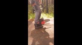 Chainsaw Rollerblades