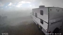 US: Tornado Tosses Trailer Like A Toy In Texas