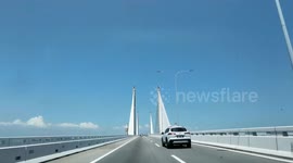 The Penang Second Bridge or officially known as the Sultan Abdul Halim Muadzam Shah Bridge The Sultan Abdul Halim Muadzam Shah