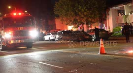 US, Los Angeles: Granda Hills Fatal Traffic Collision