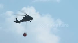 Bulgaria: Firefighting in Southwestern Bulgaria