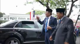Indonesian president hosts Malaysian premier for annual talks in Jakarta