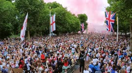 Thousands belt out 'Sweet Caroline' as Lionesses receive heroes welcome after Euro 2025 success