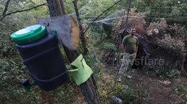 Ukrainian troops prepare ‘Krab’ howitzer near Chasiv Yar amid ongoing conflict