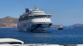 Protesters in Greece’s Crete rally against Israeli cruise arrival amid Gaza war