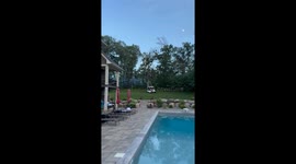 Fireworks Off a Golf Cart