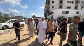 Israeli airstrike kills 5 Palestinians near aid point in Gaza