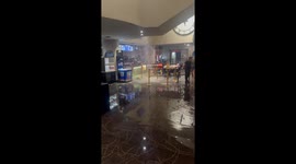Flooding in AMC Lincoln Square