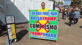 Former President Bolsonaro joins Capital Moto Week in Brasilia