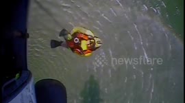 US: Three Rescued From Capsized Boat On Lake Michigan