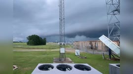 US: Storm Rolls Through Shreveport-Bossier In Stunning Time Lapse