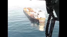 Coast Guard Aircrew Rescues Injured Tanker Crew Member Off Texas