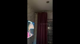 Unexpected bat encounter inside apartment in Pskov, Russia