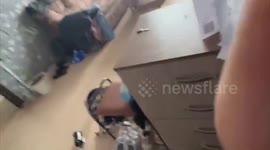 Resident screams as 8.8-magnitude rocks her home in Russia's Kamchatka