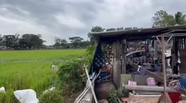 Illegal fireworks factory explodes killing nine in Thailand
