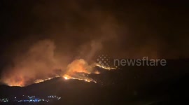 Spain: Forest Fire Rages in Ávila, One Firefighter Killed