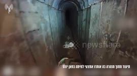 Footage from the operations of Golani Brigade fighters in the Gaza Strip