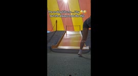 Mom’s plan to film content with sons turns hilariously chaotic on slide
