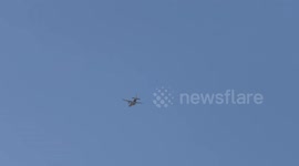 Airdrops of humanitarian aid continue over besieged Gaza