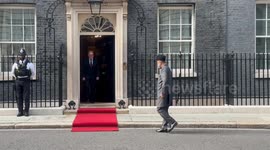 British PM hosts Omani Sultan at 10 Downing Street