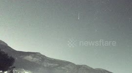 Spain: Spectacular Serpentine Fireball Lights Up Valencia And Castellón Skies