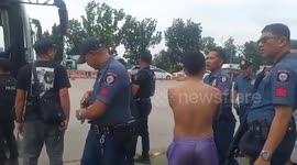 Police catch five escaped inmates 'who hijacked bus and held passengers hostage'