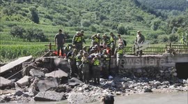 China: Rescuers evacuate flood-hit Hebei villagers