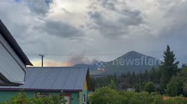 Canada: Wildfire Sparks Near Nakusp, British Columbia