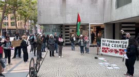 US: Protesters rally in San Francisco against Boston Consulting Group, Israel over Gaza blockade