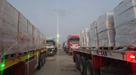Egypt: Limited humanitarian aid convoy with medical supplies enter Gaza via Rafah