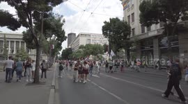 June 28, 2025: Protesters rally in Belgrade to demand early elections