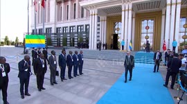 Türkiye: Turkish president hosts Gabonese counterpart with official ceremony in Ankara