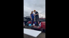 Man Takes Hard Fall While Trying to Jump Through Table