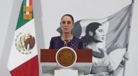 Mexico: Mexican President Sheinbaum holds press conference after call with Trump on tariff pause