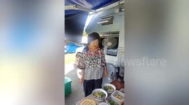 Retired couple travel around country in converted truck