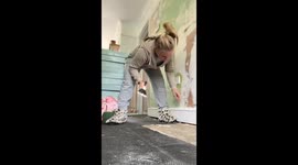 Dog Racetrack Disrupts Decorating