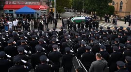 US: Funeral Services For Slain NYPD Officer Didarul Islam
