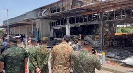 Military attaches visit Thai territory struck hit by Cambodia to check war rules