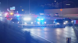 US, Phoenix: Phoenix Pedestrian Struck by Vehicle on I-17 Part 2