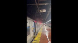 US: NYC Subway Stations Flooded as Storms Hit Northeast 2