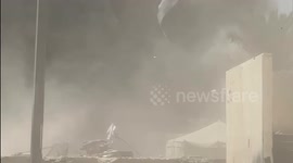 MOMENT: Israeli strike targets Gaza mosque amid ongoing genocide