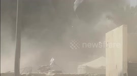 MOMENT: Israeli strike targets Gaza mosque amid ongoing genocide