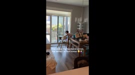 Baby climbs into highchair solo, captivates thousands on Instagram