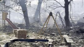 Destruction unveils as Russia targets residential area in Ukraine’s Kramatorsk